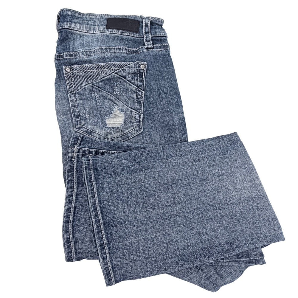 Daytrip Virgo Bootcut Jeans Womens 31R Blue Excellent Medium Wash DBK6507